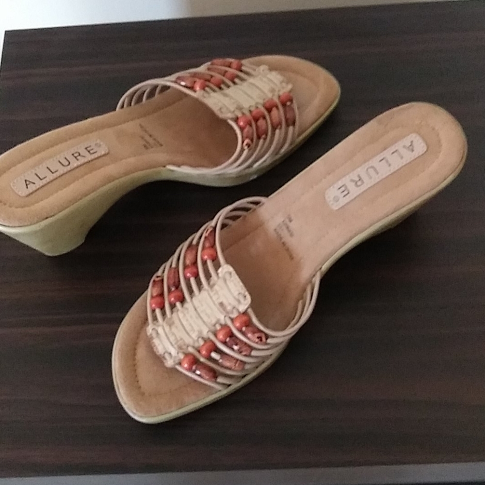 Allure wedge sandals